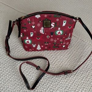 Dooney & Bourke Disney Christmas Festive Crossbody Bag